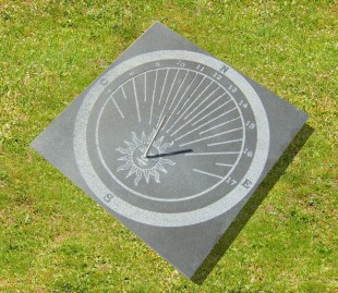 reloj de sol horizontal